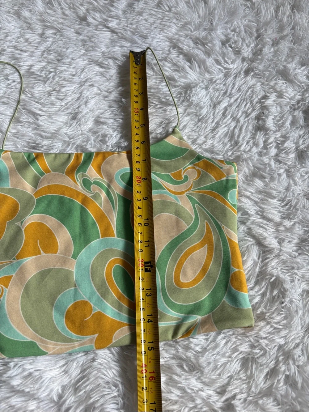 Cotton On String Strap Cropped Tank Size M